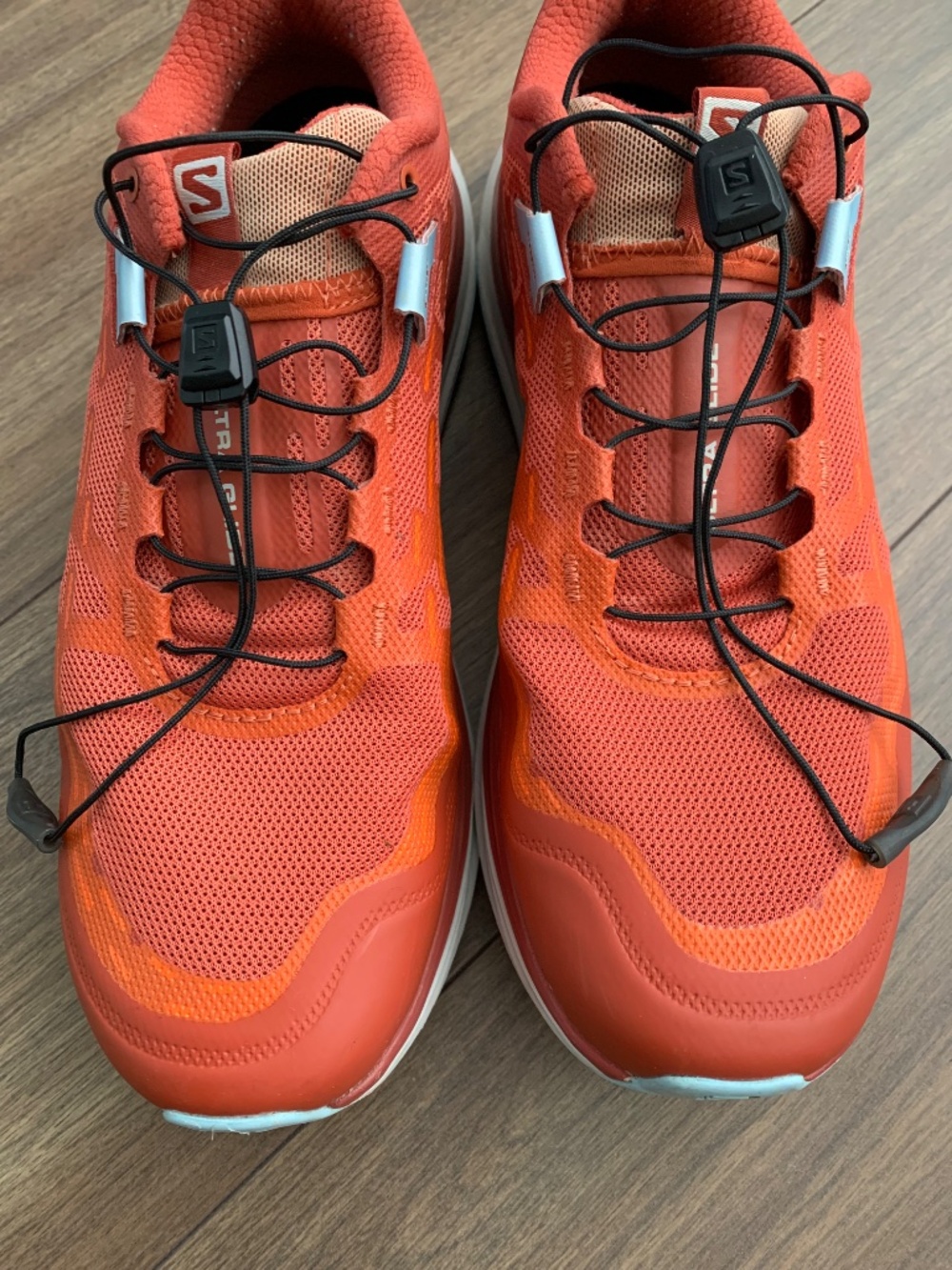 Salomon Ultra Glide Trial Running Shoes Women's Size 9.5 Orange